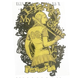 40142.6.0.7 переводная аппликация на одежду "My play game" 253х168мм