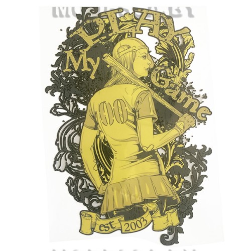 40142.6.0.7 переводная аппликация на одежду "My play game" 253х168мм