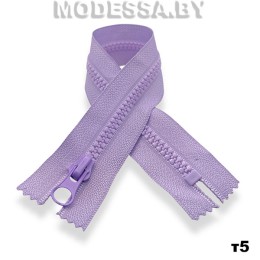 застежка молния с пластиковыми зубцами тип 5 30 см Ц:373 Фиолетовый