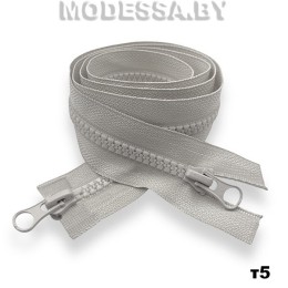 Молния ТР Т5 L100 Ц:204D Св.Серый