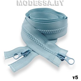застежка молния с пластиковыми зубцами тип 5 110 см Ц:902 Бирюзовый