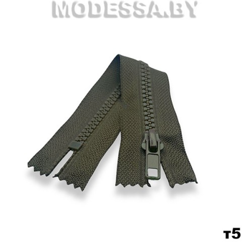 Молния трактор тип5 16см 1бегунок Ц:9 Хаки