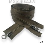 Молния трактор тип5 75см 2бегунка Ц:9 Хаки