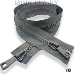 Молния тракторная тип8 Ц:Серый