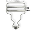 03-38D пряжка из недраг металла для комбинезона Ц:Никель 3,8х5,8см