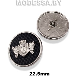 103-22.5XT-B пуговица из недрагоценного металла 22.5мм Ц:BN