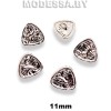 5923-11P пуговица из недрагоценного металла 11мм Ц:Nickel
