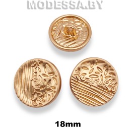 7765-18 XT-B пуговица из недрагоценного металла 18мм Ц:G matt