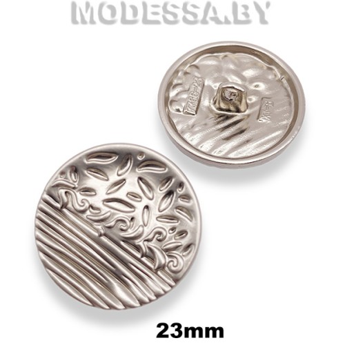 7766-23 XT-B пуговица из недрагоценного металла 23мм Ц:N matt