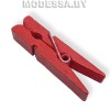 Прищепка деревянная дек. 3,5*0,7см Ц:2 Красный