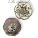 1757 Пряжка металлическая Ц:Никель 24х24мм