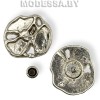 1758 Украшение металлическое Ц:Никель 24х22мм