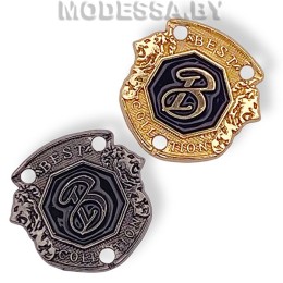 01910 SH украшение металлическое «Best collection» 20х19мм