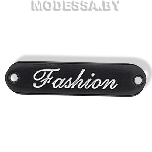 2981 P бирка металлическая Fashion Ц:B 35х9мм