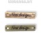 3253 2447  Украшение металлическое "New design" 28х6мм