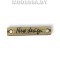3253 Украшение мет. "New design" Ц:Антик 28х6мм
