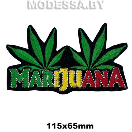 05017 Аппликация "Marijuana" 