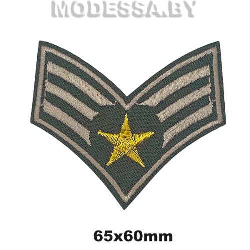 AJ1570045 Аппликация "Шеврон" 
