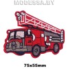 R2941 Аппликация "Пожарная машина" 