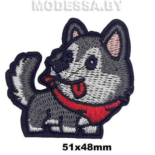 R3257 Аппликация "Собака"