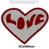 484 Нашивка "Love"