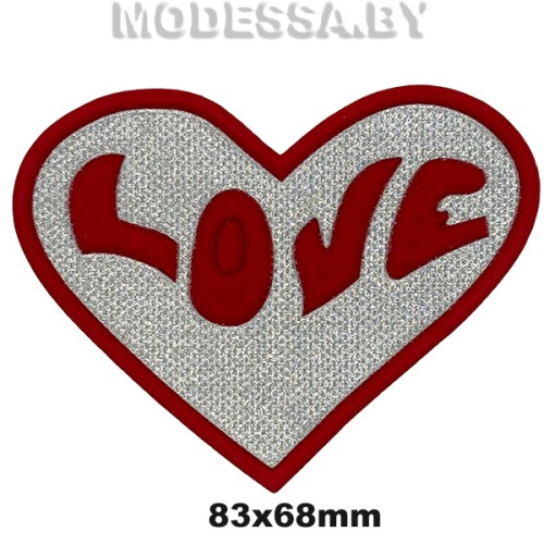 484 Нашивка "Love"