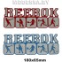 786 787 Нашивка "REEBOK"
