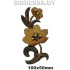 6022 Аппликация "Цветок" Ц:3