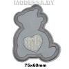 40233.N.9 Аппликация "Фликер Медведь" 