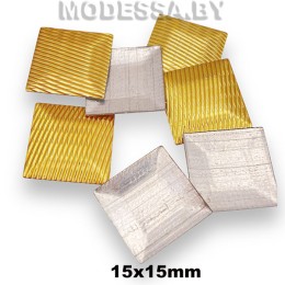 Блестки клеевые 15х15мм Ц:Золото