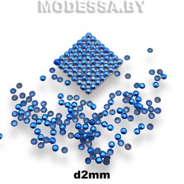 Блестки клеевые d2мм Ц:Морская волна