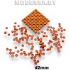 Блестки клеевые d2мм Ц:Оранжевый 