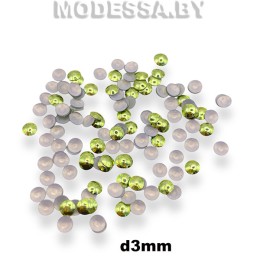 Блестки клеевые d3мм Ц:Зелёный