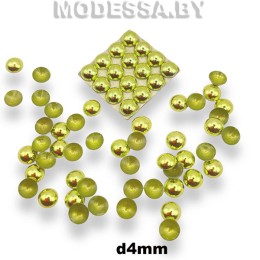 Блестки клеевые d4мм Ц:Салатовый