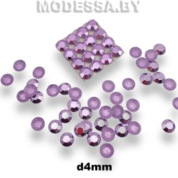 Блестки клеевые d4мм Ц:Сиреневый 