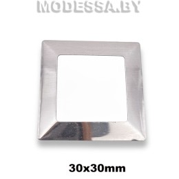 7337 АС Блестки клеевые 30x30мм Ц:Никель 