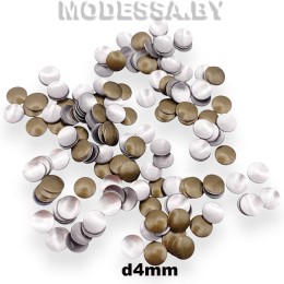 Блестки клеевые d4мм Ц:Антик