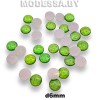 Блестки клеевые d6мм Ц:Зелёный 