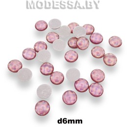 Блестки клеевые d6мм Ц:Сиреневый 