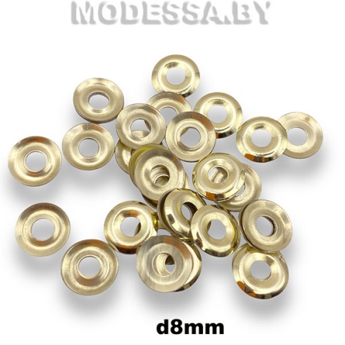 Блестки клеевые d8мм Ц:Золото (3) 