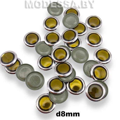 Блестки клеевые d8мм Ц:Зелёный N