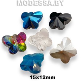 14 В Бусина стекл. 15х12мм 