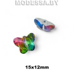 14 В Бусина стекл. 15х12мм Ц:АВ