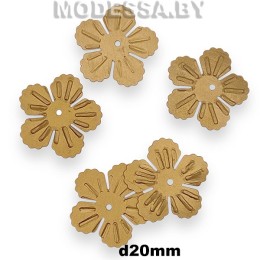 Пайетки 20мм Ц:Золото