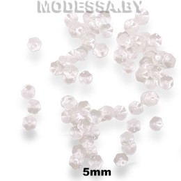 Пайетки 5мм Ц:300 Молочный