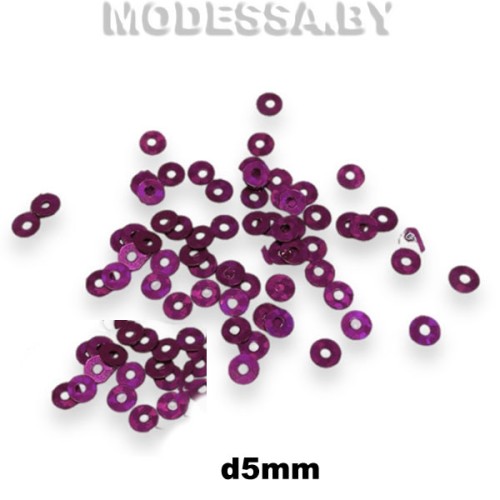 Пайетки 3мм Ц:4 Бордовый