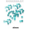 Пайетки 3мм Ц:6 Бирюзовый