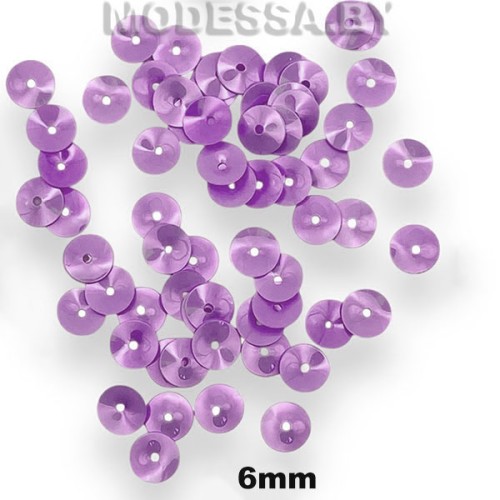 Пайетки 6мм Ц:209 Сиреневый