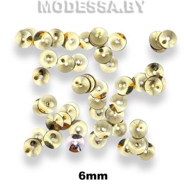 Пайетки 6мм Ц:224 Золото