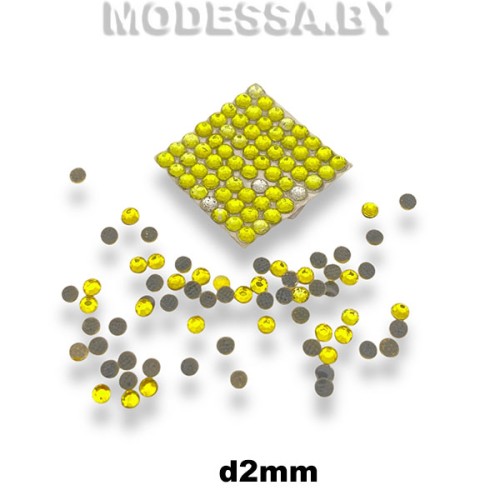 Стразы клеевые Cetrin d2мм SS6